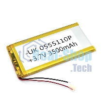 Аккумулятор Li-Pol (батарея) 5x55x110 мм 2pin 3.7V/3500mAh