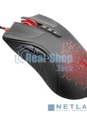 Мышь проводная A4Tech Bloody AL90 Blazing черный, 12000 dpi, USB, кнопки - 8