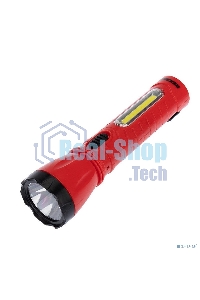 Фонарь рабочий/поисковый Rexant головной + боковой свет 1,5 Вт + 5Вт СОВ боковой, встроенный аккумулятор, зарядка напрямую от сети (евророзетка) 220 В