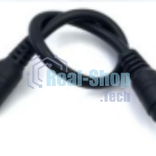 Кабель DC 5.5x2.5 18 AWG папа-папа 1 м с прямым штекером