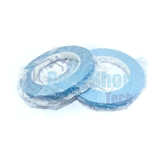 Термоскотч двусторонний 12 мм, 50 м 2 шт синий