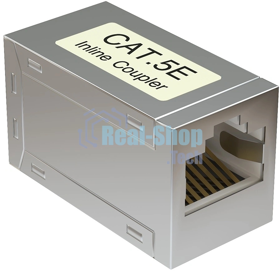 Адаптер Sysmatrix CC RJ45.5ES.WH проходн.RJ45 кат.5E бел.