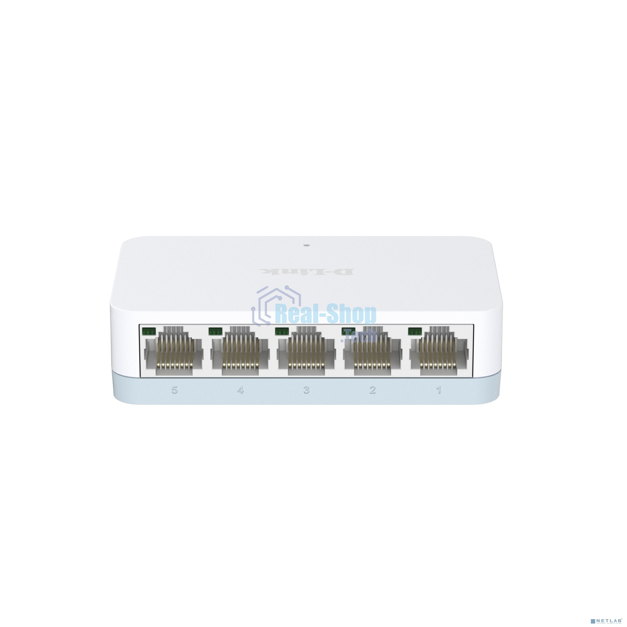 Коммутатор D-Link DES-1005C/C2A, 5×100 Мбит/с, неуправляемый