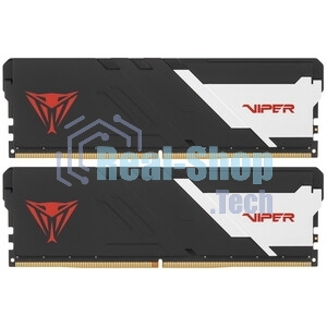 Оперативная память Patriot Viper Venom, DDR5, 64GB (2x32GB), 6000MHz, CL36, DIMM, с радиаторами, черный