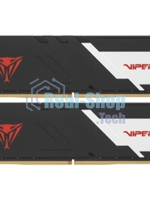Оперативная память Patriot Viper Venom, DDR5, 64GB (2x32GB), 6000MHz, CL36, DIMM, с радиаторами, черный