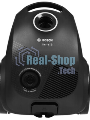 Пылесос Bosch BGBS2LB1 черный, 600 Вт, уборка сухая, пылесборник мешок 3.5 л