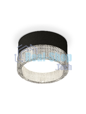 Светильник Ambrella Light XS8102030 SBK/CL черный песок/прозрачный GX53 (C8102, N8480)