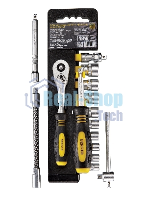 Набор инструментов BERGER BG2034 1/4'' 15предметов