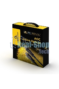 Активный оптический кабель Cablexpert HDMI, 50м, v2.0, 19M/19M, AOC Premium Series, позол.разъемы, экран, коробка