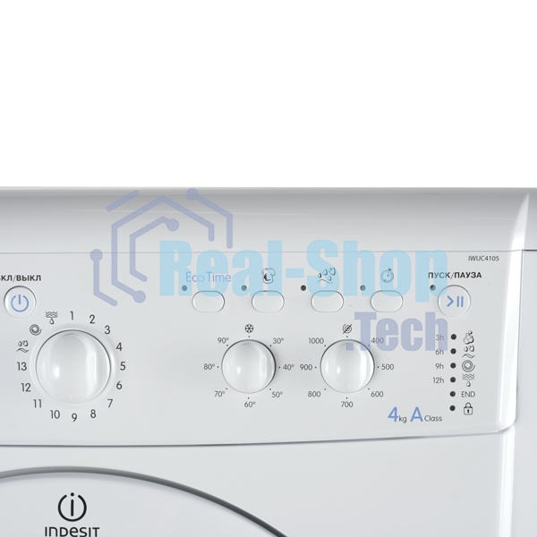 Стиральная машина Indesit IWUC 4105 белый, загр. фронтальная макс.: 4 кг 1000 об/мин класс: А