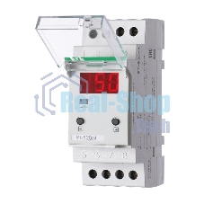 Регулятор температуры RT-820M (от -25 до +130 град.C; микропроцессорный; многофункц.; цифровая индикация; выносной датчик с термоус. проводом; монтаж на DIN-рейке 35мм 230В 16А 1Z IP20) F&F EA07.001.007