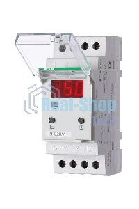 Регулятор температуры RT-820M (от -25 до +130 град.C; микропроцессорный; многофункц.; цифровая индикация; выносной датчик с термоус. проводом; монтаж на DIN-рейке 35мм 230В 16А 1Z IP20) F&F EA07.001.007