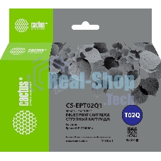 Картридж струйный Cactus CS-EPT02Q1 (T02Q) черный (1084 мл) для Epson WorkForce Enterprise WF-C20600D4TW