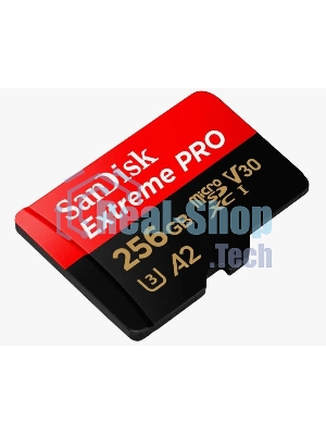 Флеш карта Sandisk Extreme Pro microSDXC 256Gb + SD Adapter + Rescue Pro Deluxe 200Mb/s