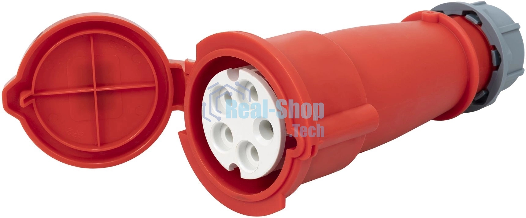 Блок распределения питания Powercom PDU-32AV24-18C3-6C9-3P верт.размещ. 18xC13 6xC19 3x32A IEC 60309 2м