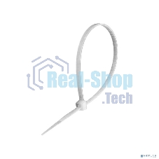 Стяжка (хомут) нейлоновая ExeGate EX293129RUS CV66-500x4.8W (нейлон 6.6, 500x4.8 мм, неоткрывающаяся, halogen free, -40°C - +85°C, белая, 100 шт)