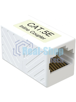 Адаптер Sysmatrix CC RJ45.5EU.WH проходн.RJ45 кат.5E бел.