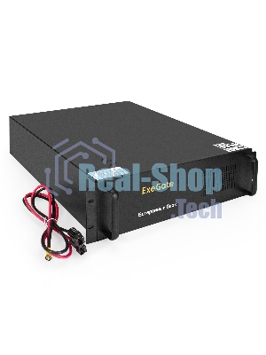 Батарейный блок ExeGate PowerExpert BX-3U.240V.20S9Ah для ULS-575-6kVA/ULS-575-10kVA (батареи 12V 9Ah - 20шт, Rackmount 3U, металлический корпус, черный)