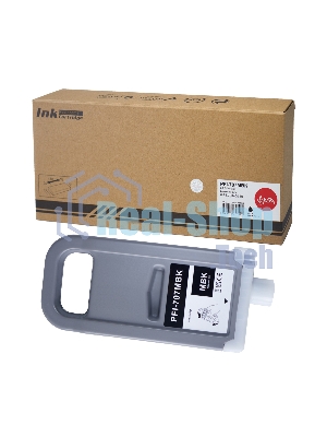 Картридж струйный Sakura 9820B001 (PFI-707MBK pigment) для Canon, матовый черный, 700 мл.