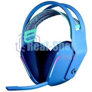 Гарнитура Logitech G733 синий, беспроводная, 2.4 ГГц, до 29 ч, LIGHTSYNC RGB