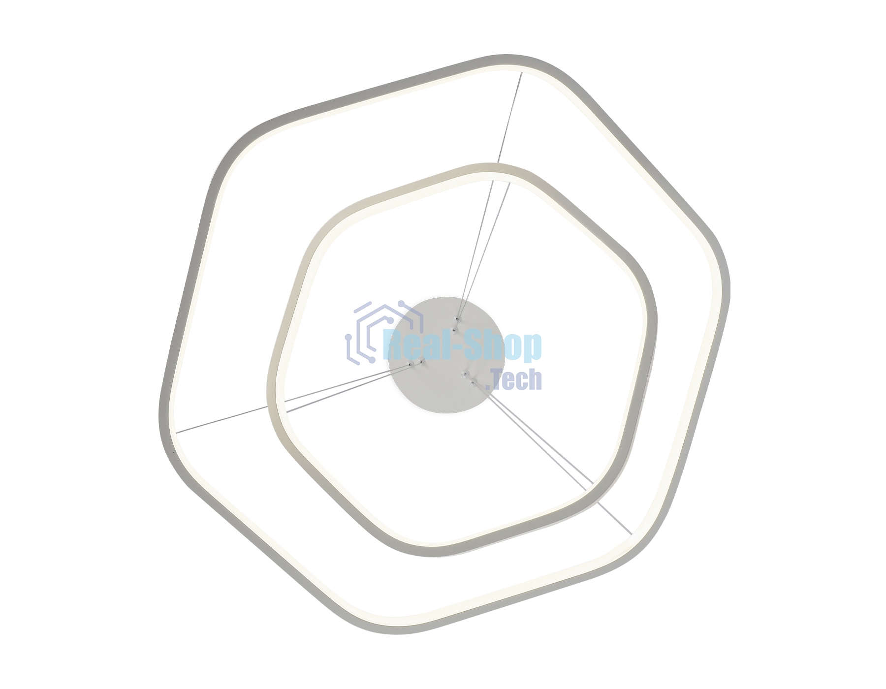 Светильник Ambrella light FL360/2 WH белый 4200K 48W D400/600*1200 (без ПДУ)