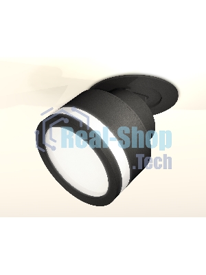 Светильник Ambrella Light XM8102522 SBK/FR черный песок/белый матовый GX53 (A2242, A2106, C8102, N8415)