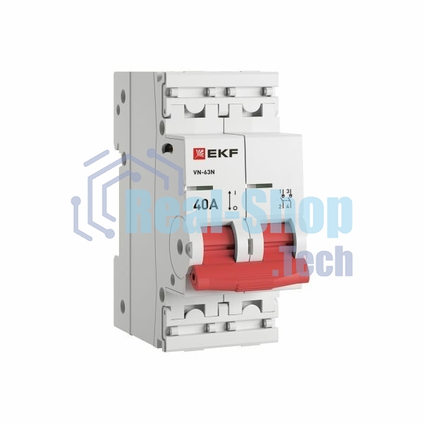 Выключатель нагрузки 2п 40А ВН-63N PROxima EKF S63240