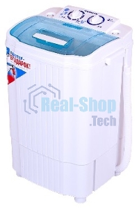 Стиральная машина Renova WS-30T/ЕТ белая, загрузка вертикальная 3кг, класс: D