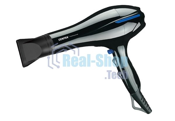 Фен Centek CT-2227 Professional черный, 2200 Вт