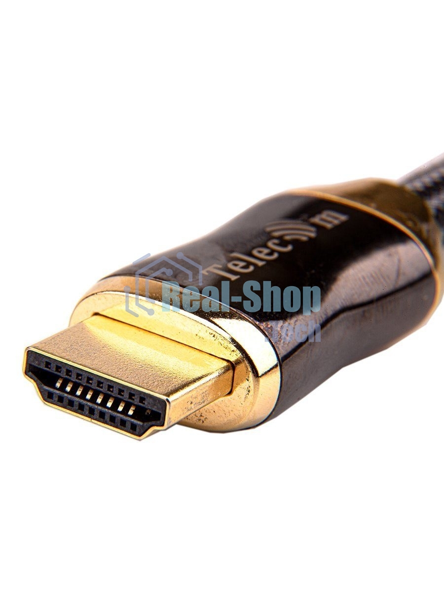 Кабель HDMI 19M/M,ver. 2.1, 8K@60 Hz 0.5m метал разъемы, нейлоновая оплетка Telecom TCG300-0.5M Кабель HDMI 19M/M,ver. 2.1, 8K@60 Hz 0.5m метал разъемы, нейлоновая оплетка Telecom