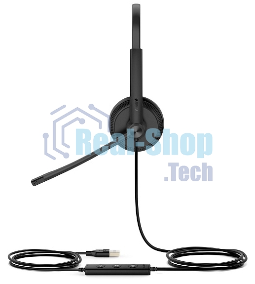 Гарнитура проводная Yealink UH34 Dual UC
