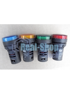 Арматура светосигнальная AD-22DS 240В син. IEK BLS10-ADDS-230-K07