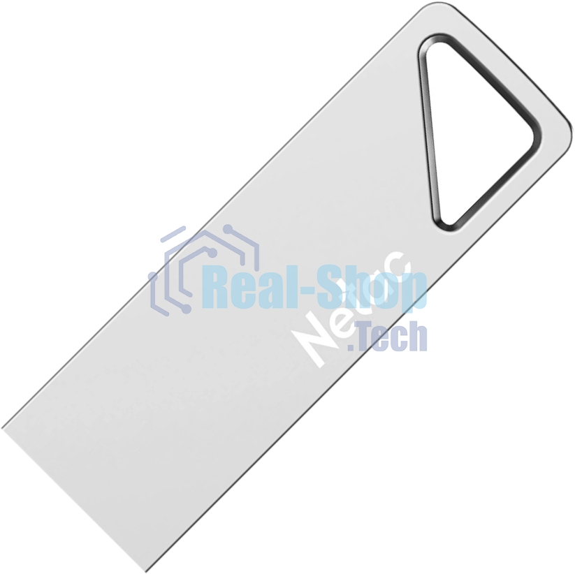 Флешка USB Netac U326 (NT03U326N-016G-20PN), 16Gb, USB 2.0, R/W 50/15, серебристый