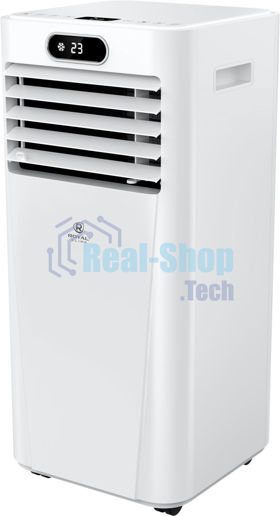 Мобильный кондиционер Royal Clima RM-TS17CH-E 5800 BTU, 17 м², 52 дБ, охлаждение, осушение, белый