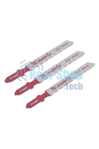 Полотна для электролобзика Matrix по металлу, 3 шт. T118A, 50 х 1,2мм, HSS