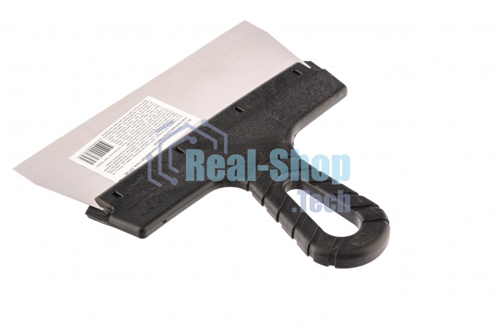 Шпатель Sparta фасадный из нержавеющей стали, 200 мм, пластмассовая рукоятка