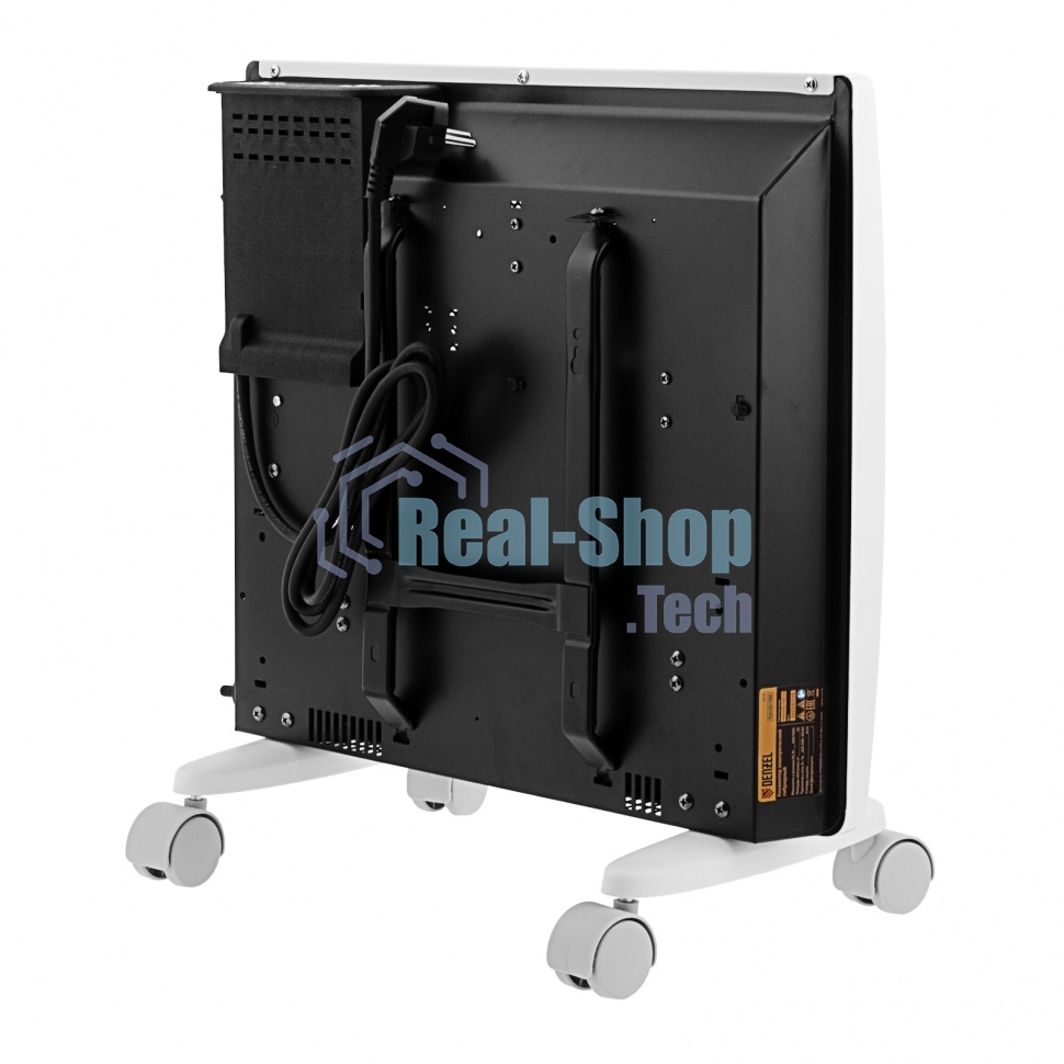 Конвектор гибридный Denzel HybridX-1000 белый, 1000 Вт, 20 м2, термостат, дисплей