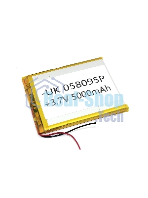 Аккумулятор Li-Pol (батарея) 5x80x95мм 2pin 3.7V/5000mAh