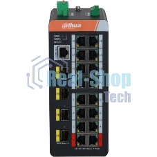 Коммутатор Dahua DH-IS4420-16GT-240 управляемый