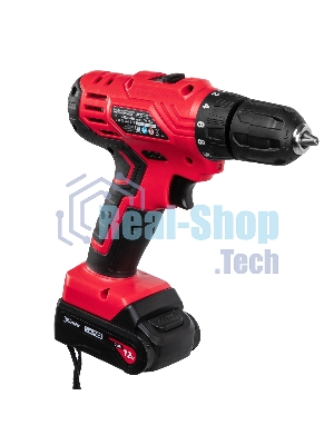 Дрель-шуруповерт MTX MCDL-12-02, 12 В, 2 Ач, 20 Нм, щеточный