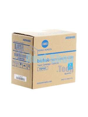 Тонер-картридж Konica-Minolta bizhub C3351/C3851 синий TNP-49C