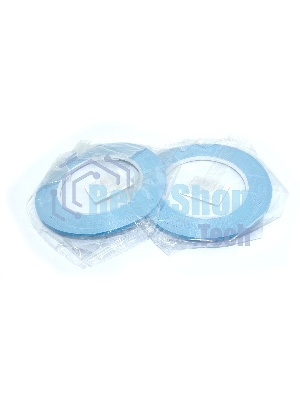 Термоскотч двусторонний 3 мм, 50 м 2 шт синий