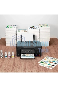 МФУ струйное Canon PIXMA G3430 (5989C009), A4, цветное, печ. 11 стр/мин. (ч/б) 6 стр/мин. (цвет), скан. до 3.16 стр/мин., 4800 x 1200 dpi (печать) 600x1200dpi (скан.), USB, Wi-Fi, Air Print, Mopria