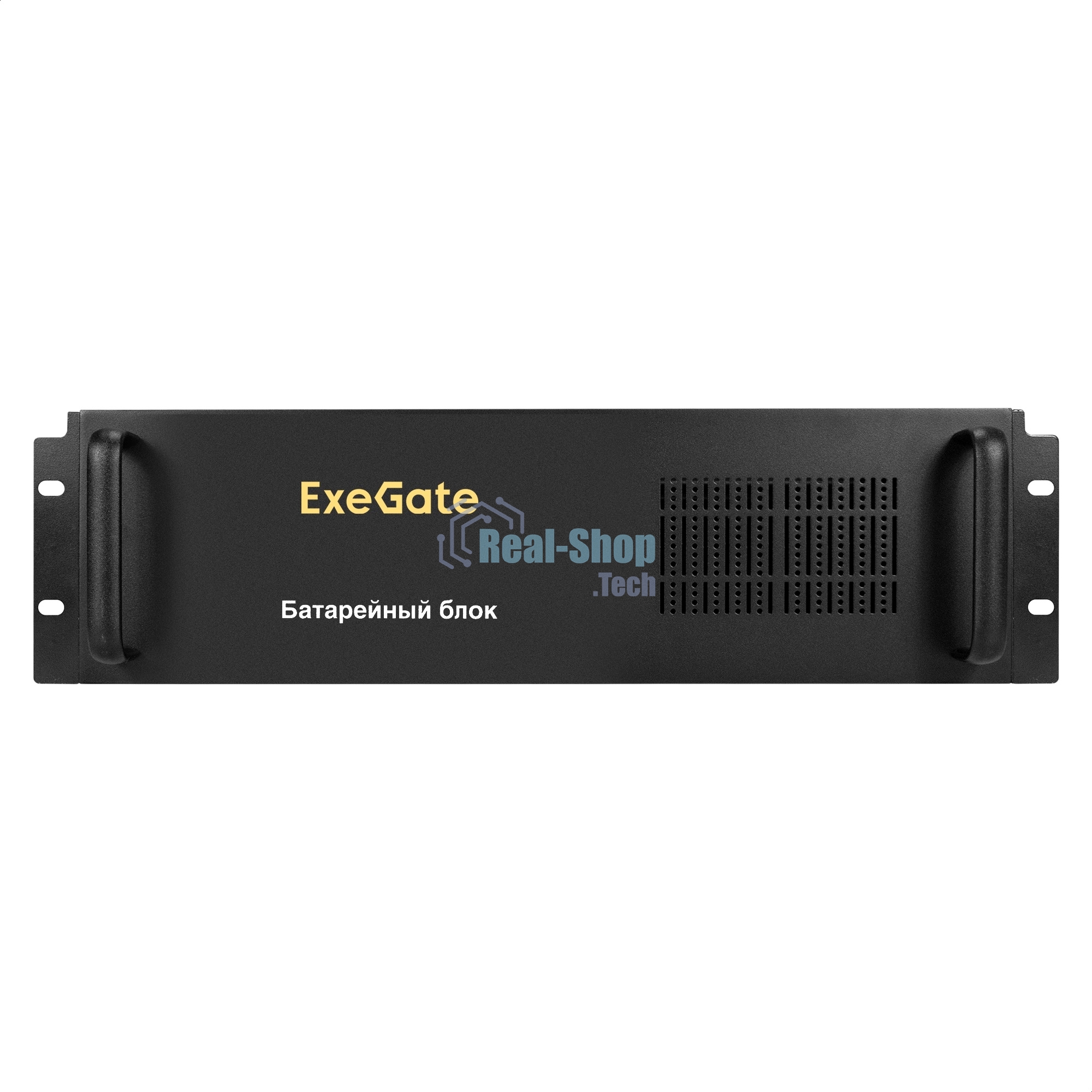 Батарейный блок ExeGate PowerExpert BX-3U.240V.20S9Ah для ULS-575-6kVA/ULS-575-10kVA (батареи 12V 9Ah - 20шт, Rackmount 3U, металлический корпус, черный)