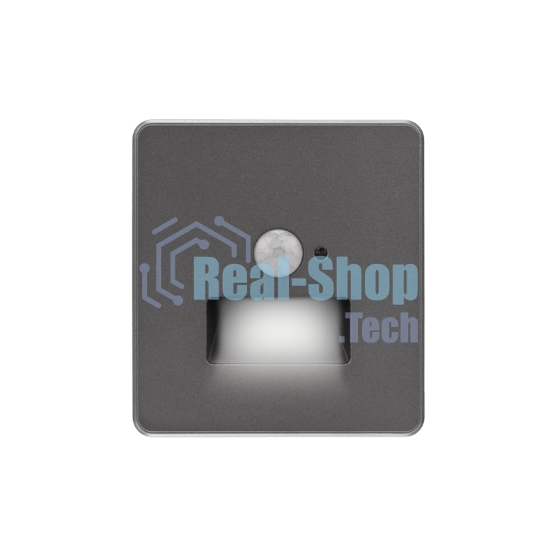 Подсветка настенная Kranz ROUND для ног с/у титан