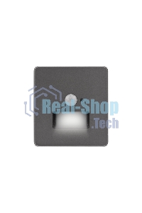 Подсветка настенная Kranz ROUND для ног с/у титан