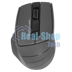 Мышь беспроводная A4Tech Fstyler FG30S серый/оранжевый, 2000 dpi, радиоканал, USB, кнопки - 6