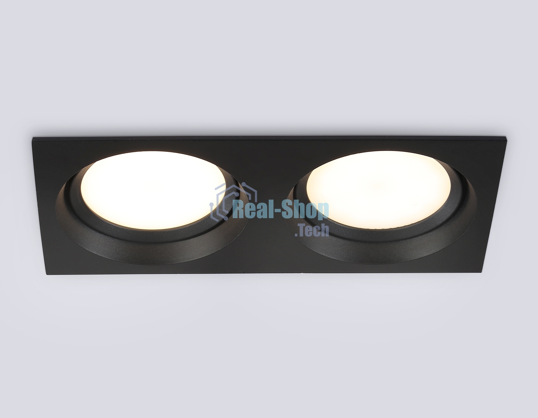 Светильник Ambrella light TN52235/2 BK черный IP20 GX53/2 220*110*44