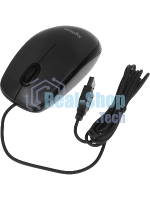 Мышь проводная Logitech M90 черный/серый, 1000 dpi, USB, кнопки - 3