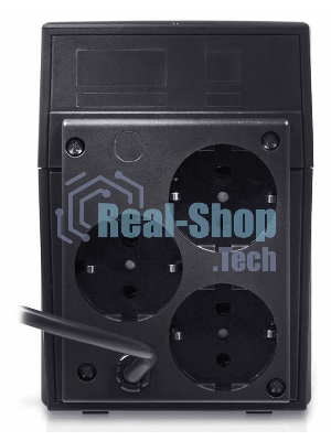Источник бесперебойного питания Powercom Raptor RPT-800A EURO 480Вт 800ВА черный
